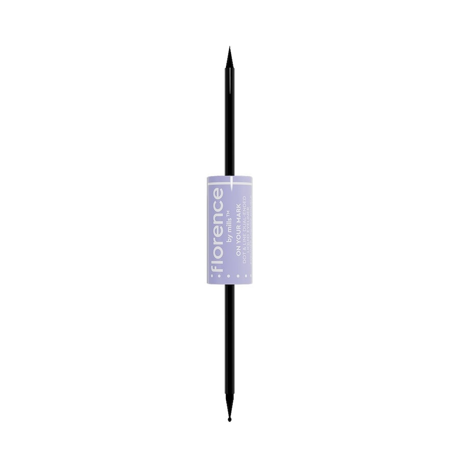 Florence By Mills On Tha Mark Dual Sided Liquid Eyeliner Eyelinery NOIR
