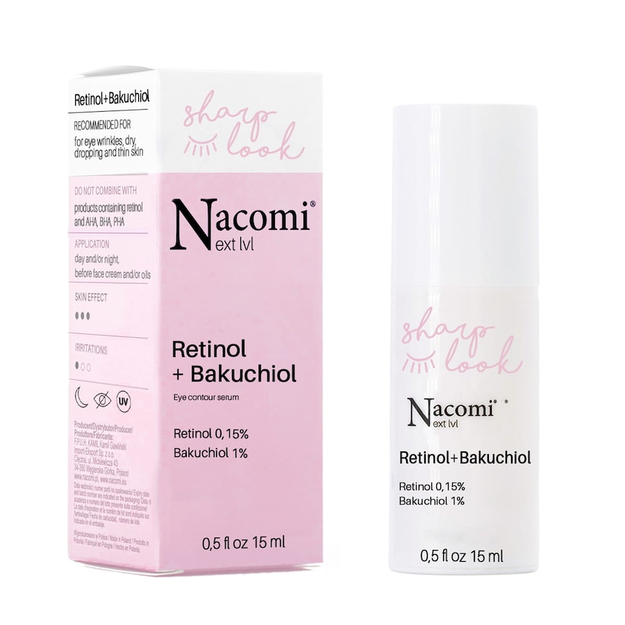 Nacomi Next Level Eye Serum Kremy do twarzy Damski