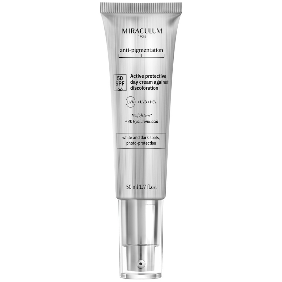 Miraculum MIRACULUM ANTI-PIGMENTATION AKTYWNY KREM OCHRONNY NA DZIEŃ SPF 50 Kremy do twarzy