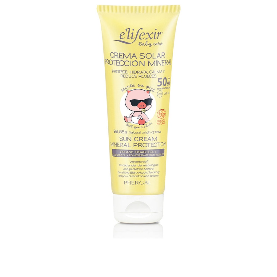 e'lifexir BABY CARE mineralny krem przeciwsłoneczny SPF50+ Ochrona przeciwsłoneczna dla dzieci