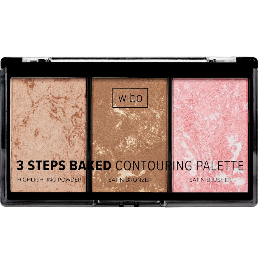 Wibo 3 Steps Baked Contouring Palette Cienie do powiek