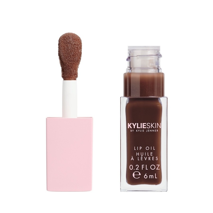 KYLIE SKIN Kylie Skin Lip Oil - Hazelnut Crème Olejek do ust Brązowy