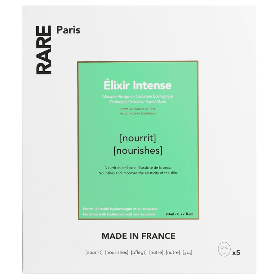 Rare Paris Elixir Intense Maseczki nawilżające