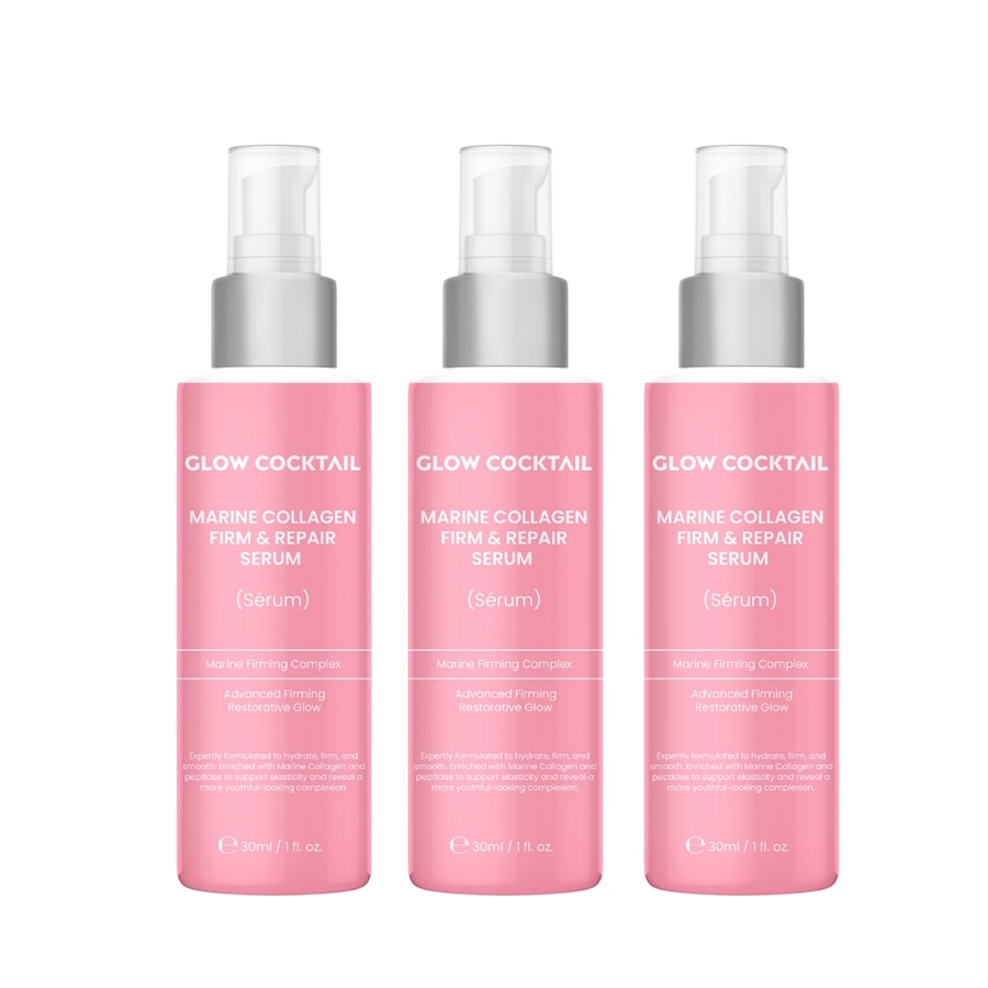 Glow Cocktail Trio serum naprawczego kolagenu Kolagen do twarzy Damski
