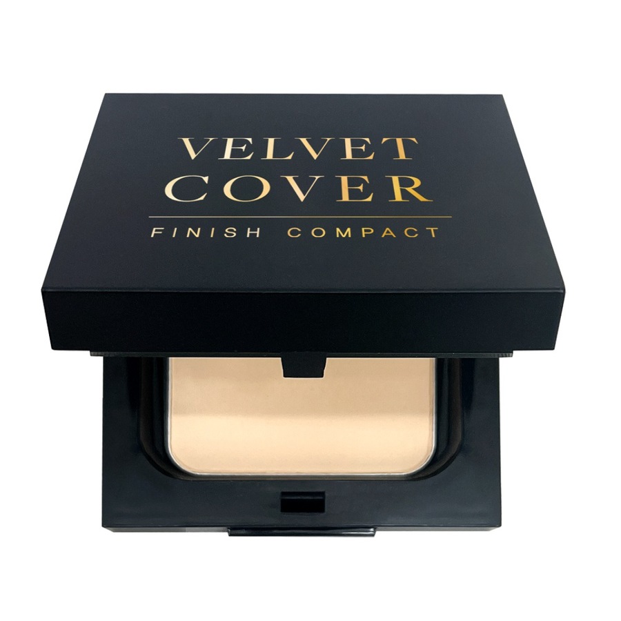 DR.HEDISON Velvet Cover Finish Compact Pudry Light Beige