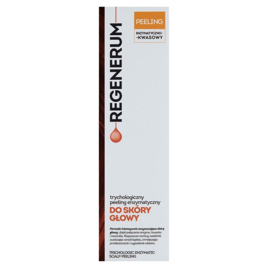 Regenerum Regenerum Trychologiczny peeling enzymatyczny do skóry głowy Peeling do twarzy