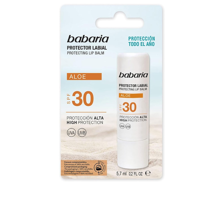 Babaria SŁONECZNA POMADKA DO UST SPF30 Balsamy do ust
