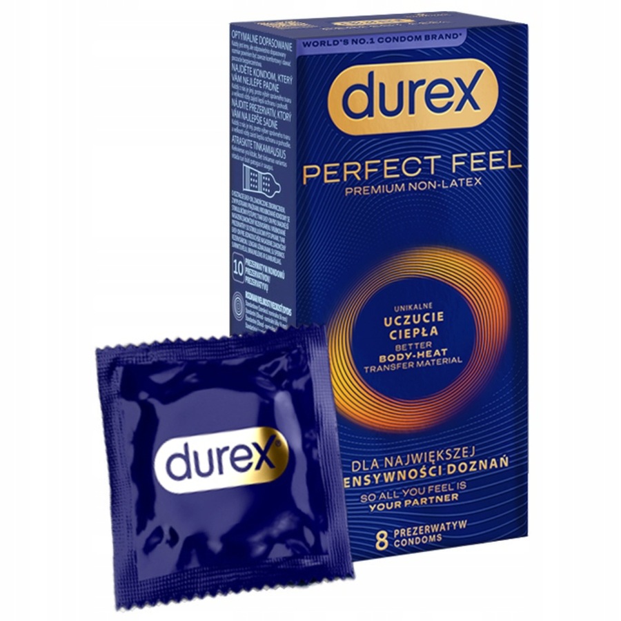 Durex Perfect Feel Prezerwatywy 1 ct Męskie