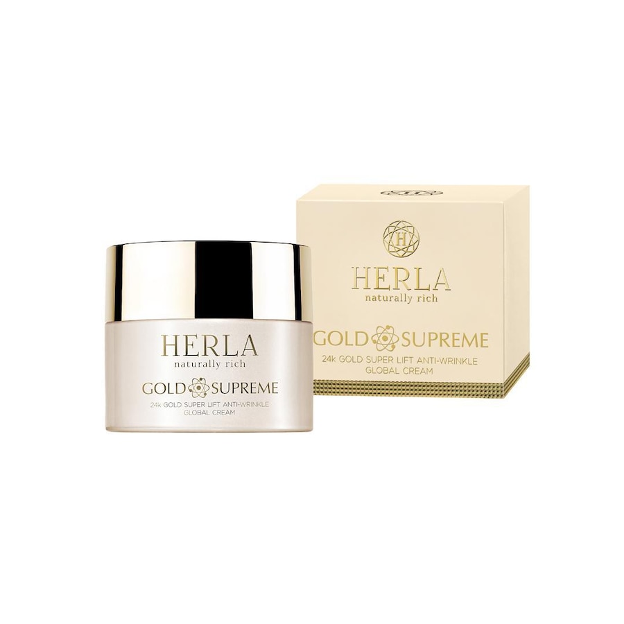 HERLA 24k Gold Super Lift Anti-Wrinkle Global Cream Kremy do twarzy
