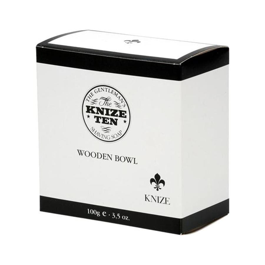 Knize Shaving Soap in Woodbowl Golenie Męskie