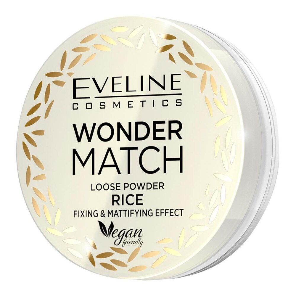 Puder Eveline Cosmetics Eveline Cosmetics Wonder Match Sypki puder ryżowy matujaco utrwalający puder 6.0 g