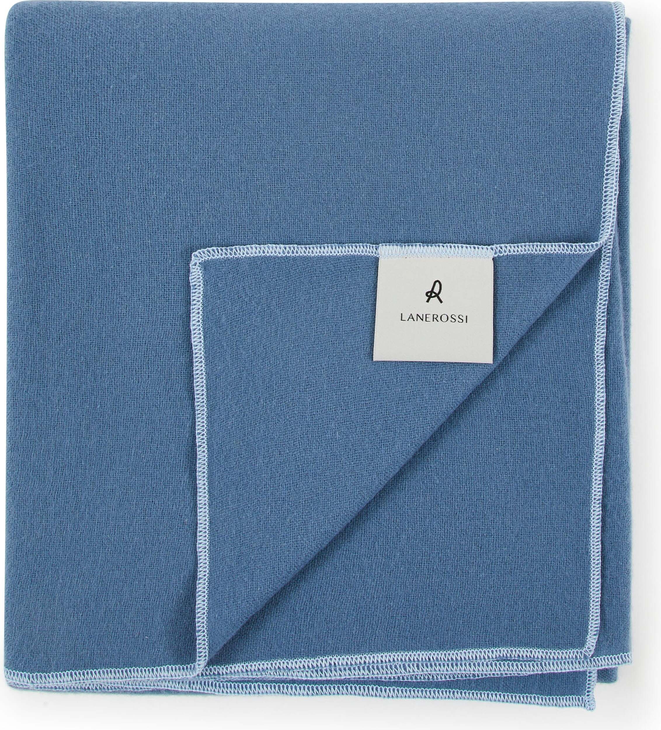 Pled Atlas 150 x 190 cm szaroniebieski