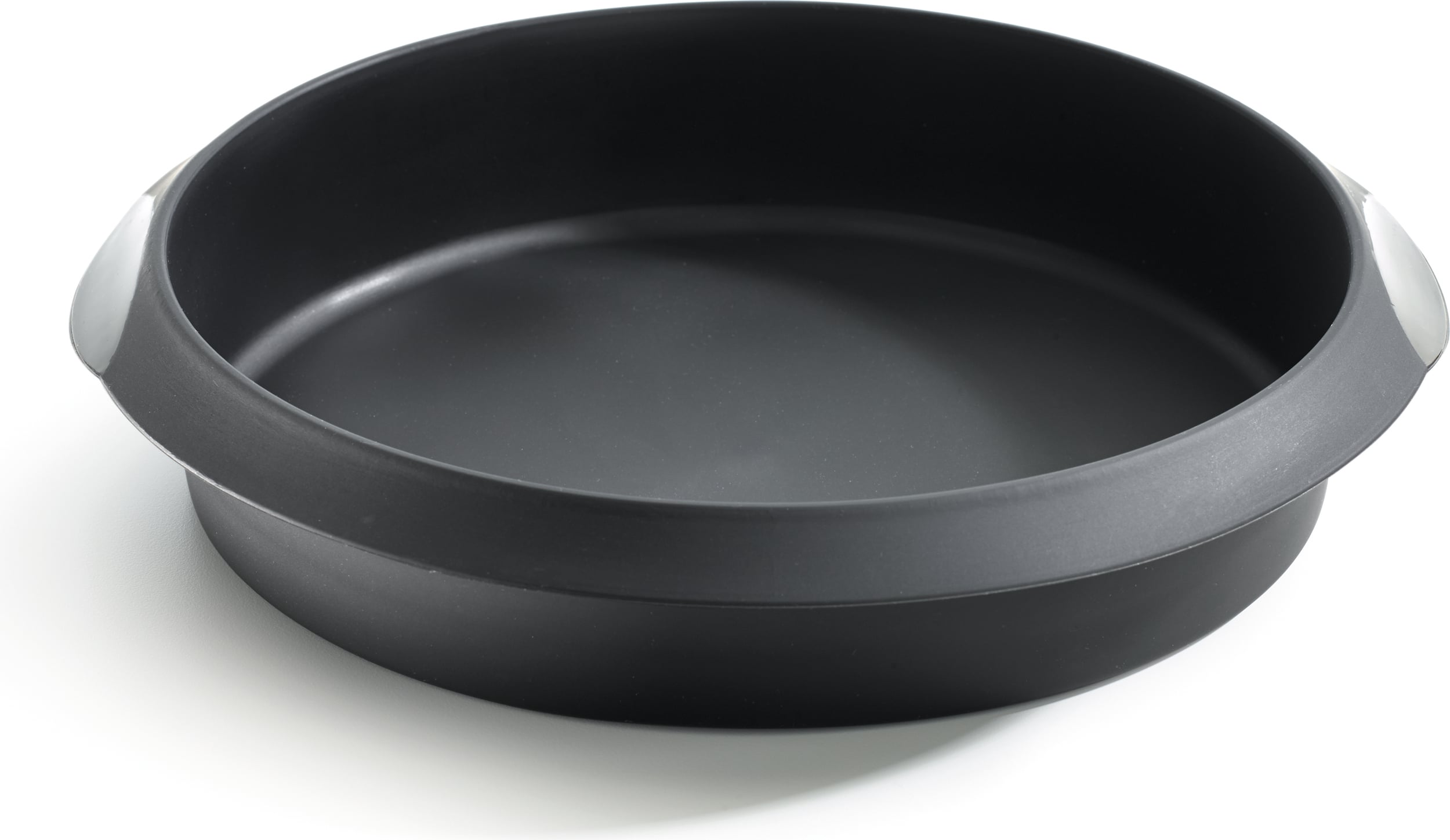 Forma do pieczenia Lekue okrągła 26 cm czarna silikonowa