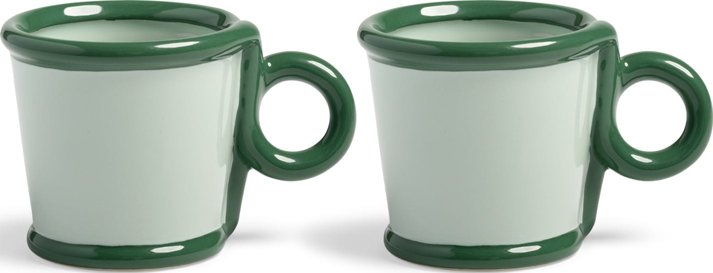 Kubki Loop 100 ml zielone 2 szt.