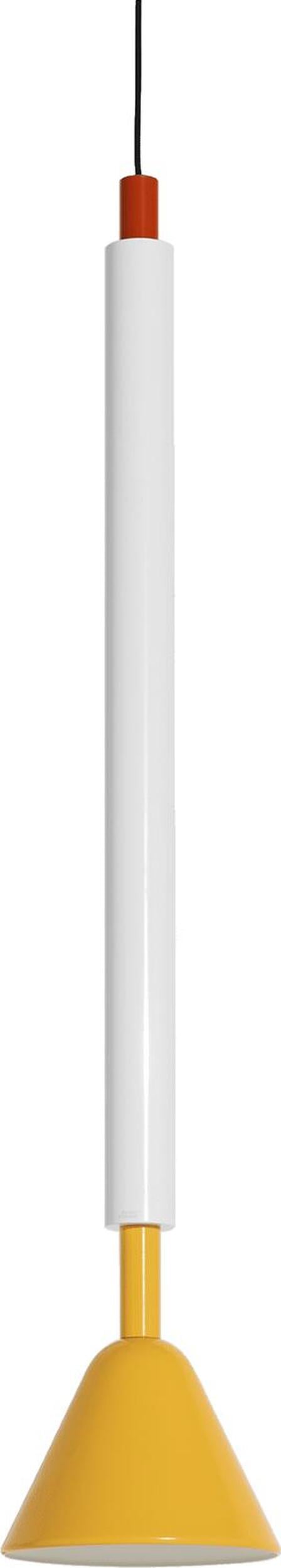 Lampa wisząca Pyl 970 L 110 cm żółta