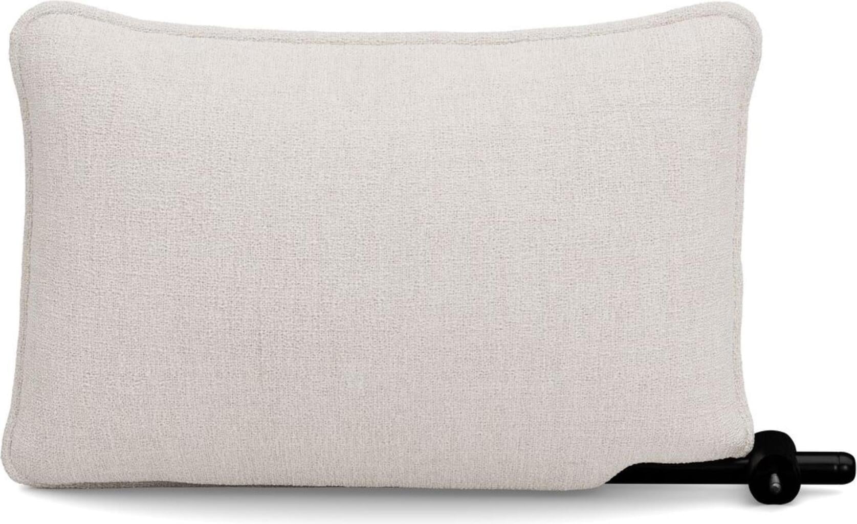 Podłokietnik do sofy Sumo Boucle 35 x 65 cm kremowy
