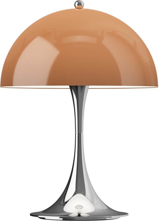 Lampa bezprzewodowa Panthella 250 v3 brązowa chrom