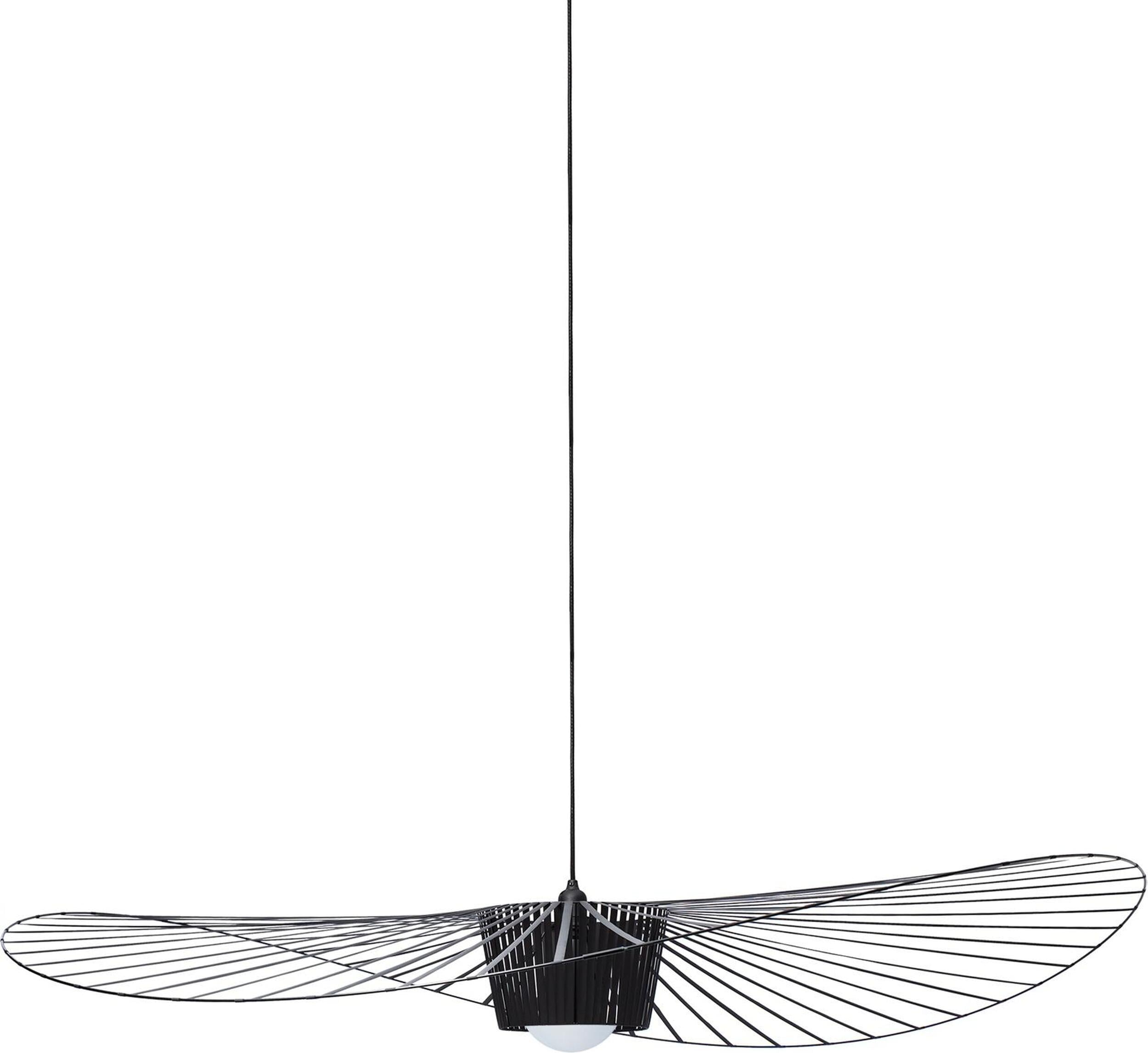 Lampa wisząca Vertigo 140 cm czarna kabel 10m