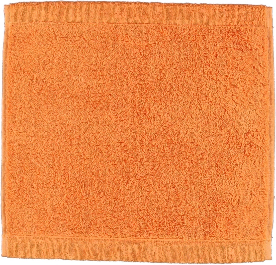 Ręcznik Lifestyle Sport gładki 30 x 30 cm mandarynkowy