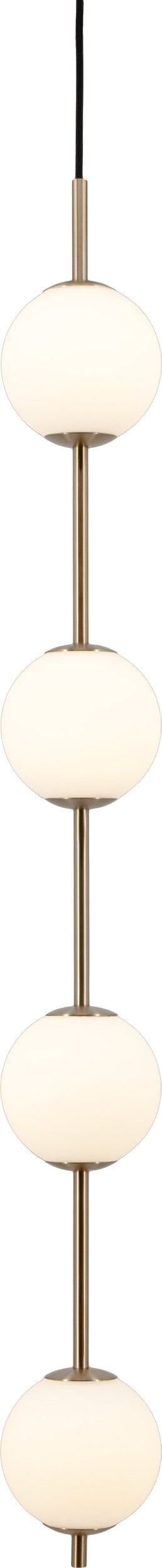 Lampa wisząca Audrey 4 mosiądz