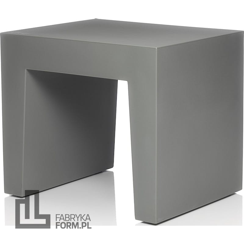 Stołek Concrete Seat szary