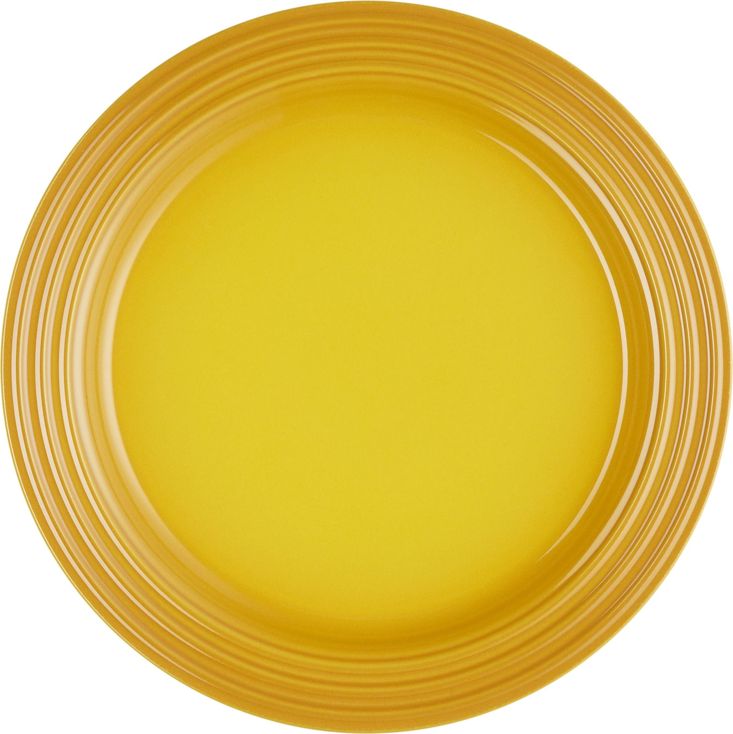 Talerz obiadowy Le Creuset 27 cm słoneczny żółty