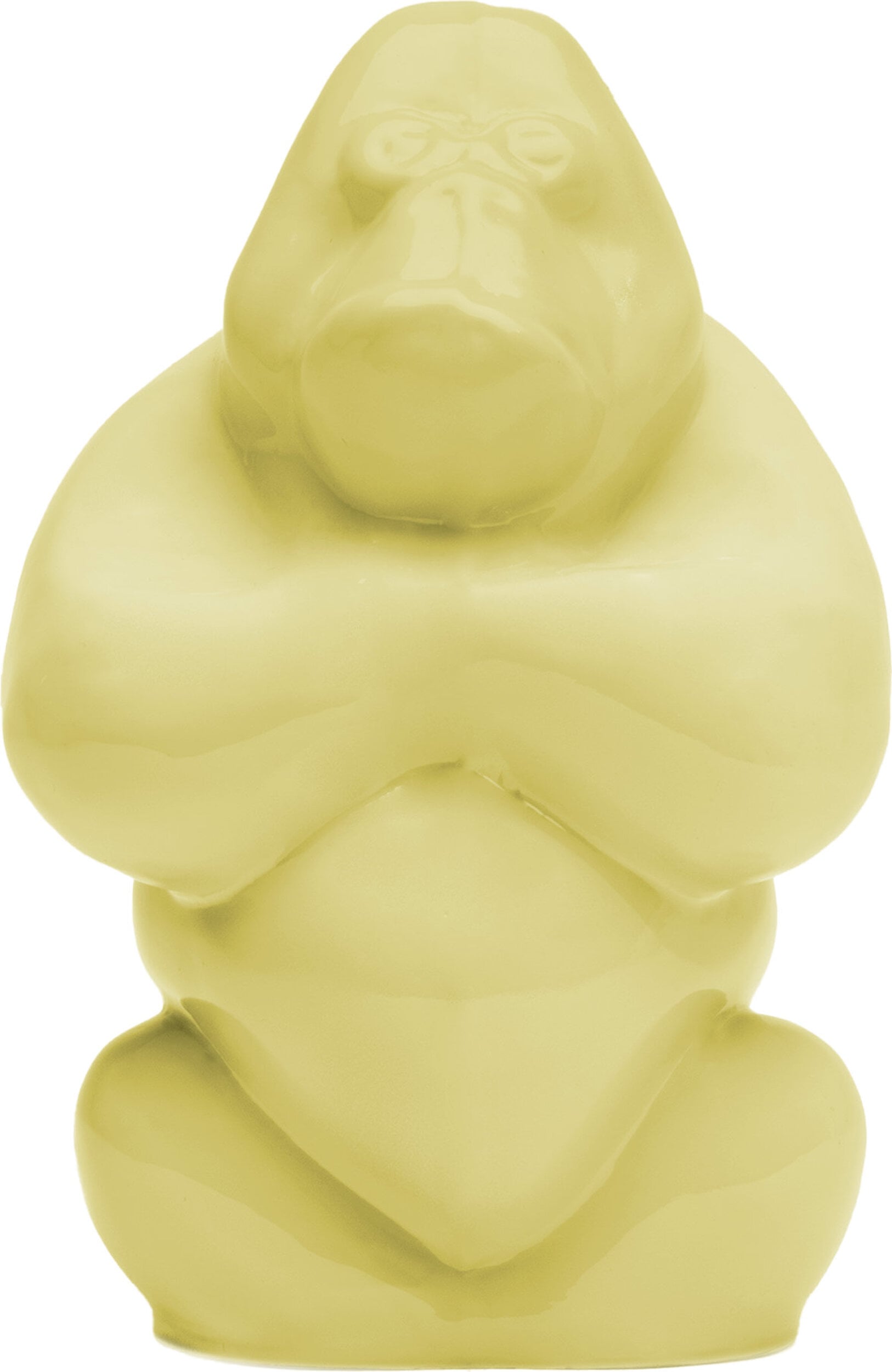 Figurka dekoracyjna My Wide Life Gabba Gabba Hey 12 cm żółta