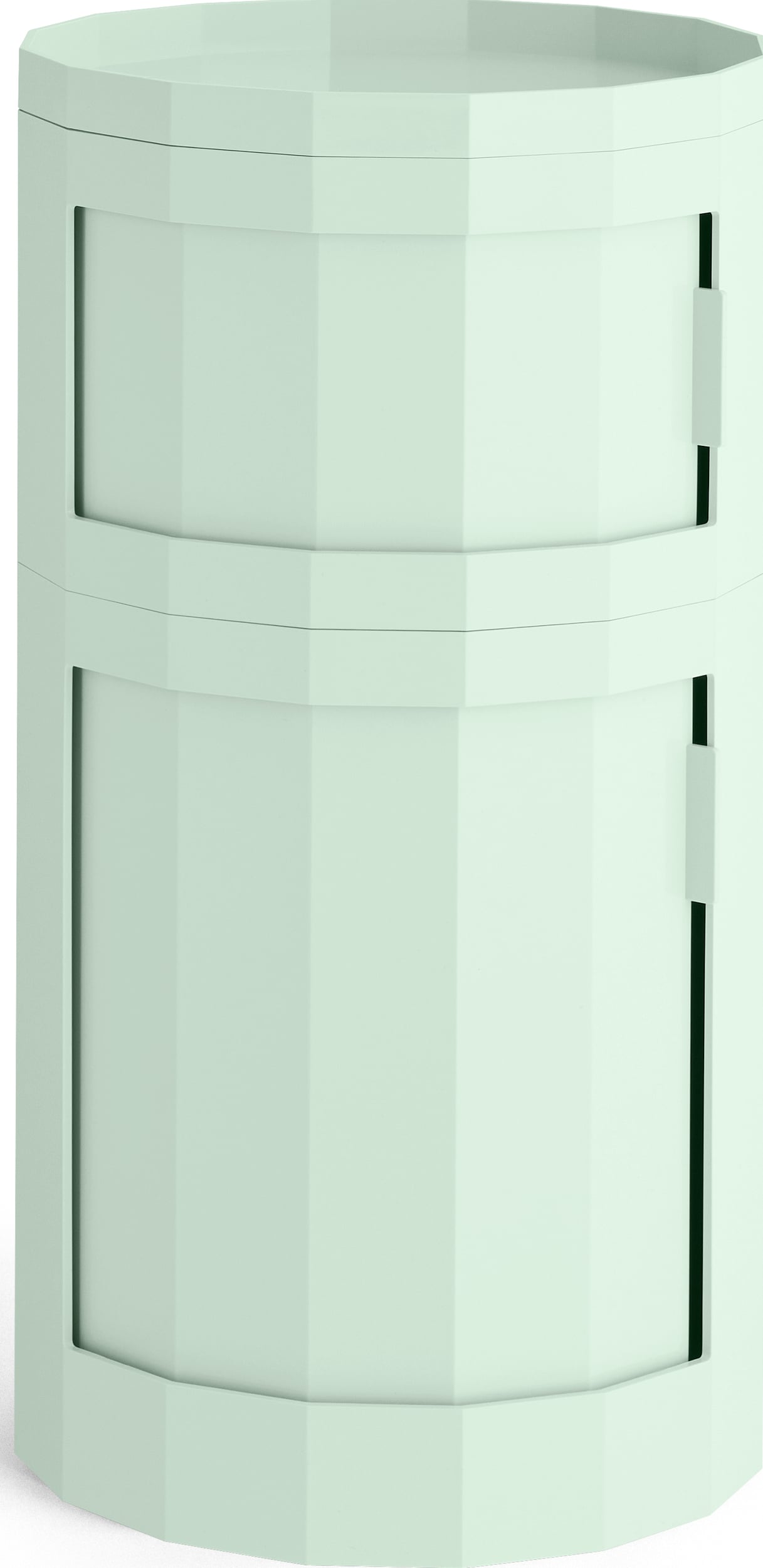 Szafka dwudrzwiowa Facet 71 cm miętowa