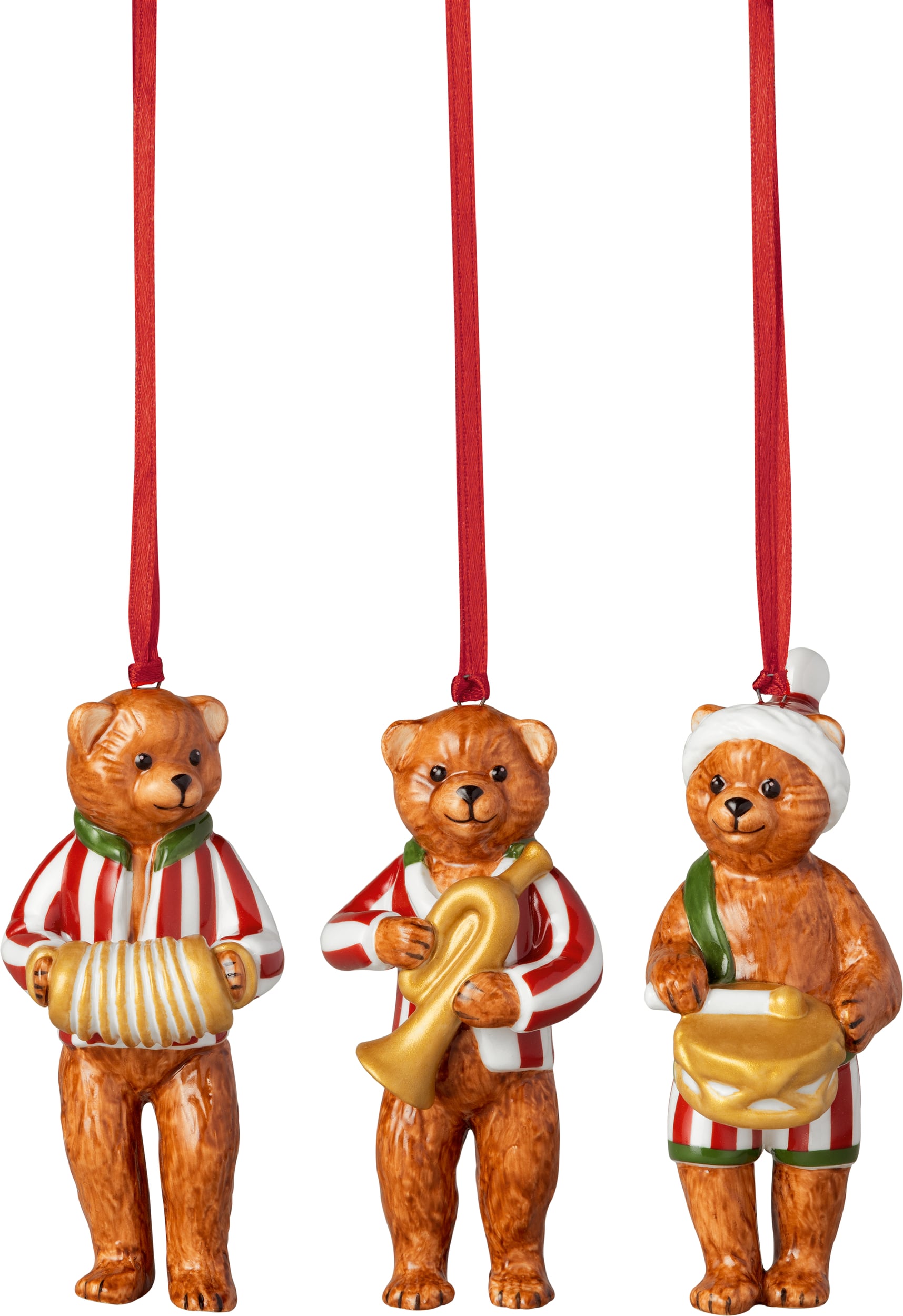 Ozdoby choinkowe Nostalgic Ornaments misie 3 szt.