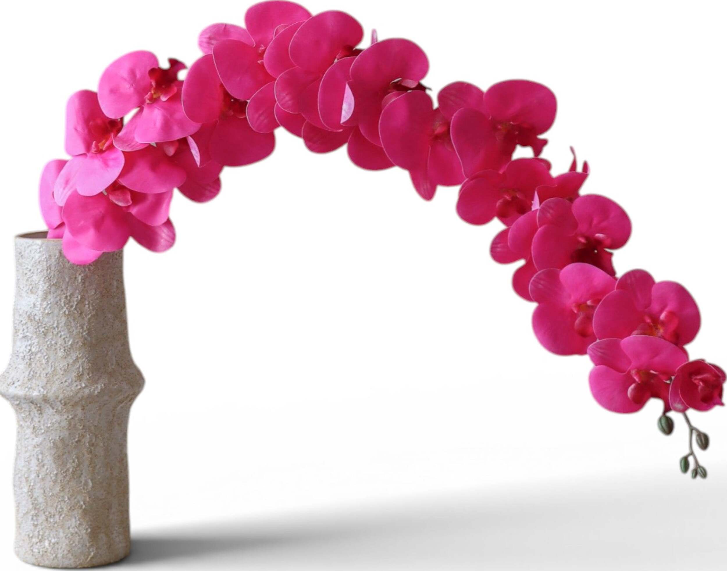 Kwiat sztuczny Botane storczyk 134 cm różowy wielkokwiatowy