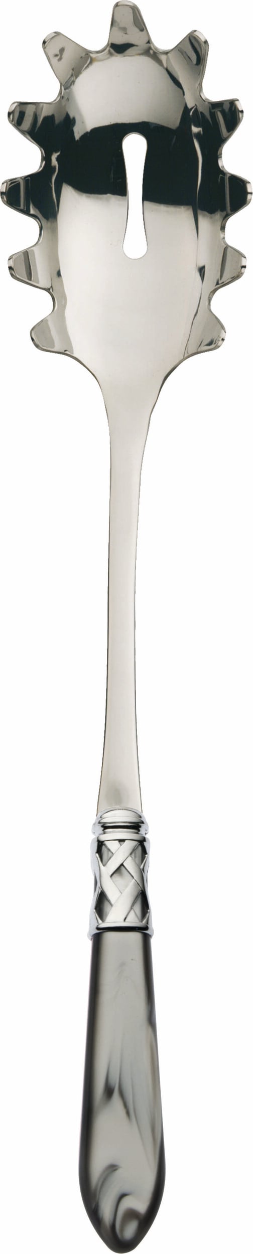 Łyżka do spaghetti Aladdin 31 cm szaro-stalowa
