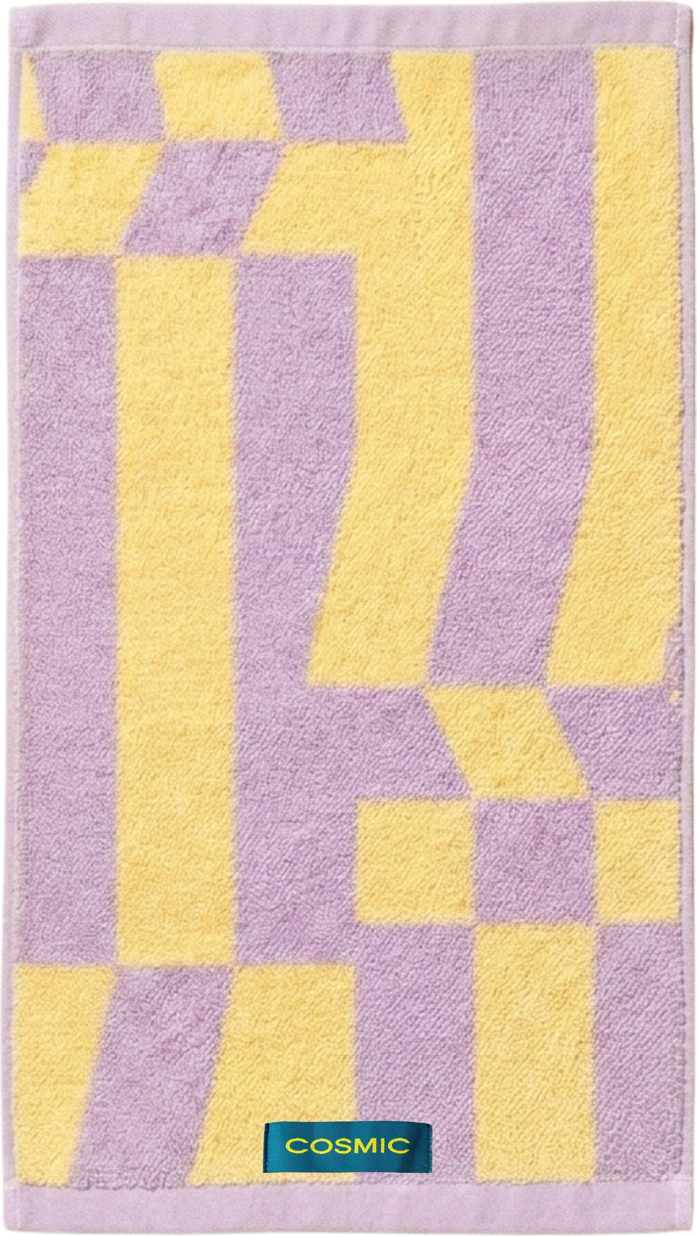 Ręcznik kąpielowy Textil 50 x 90 cm fioletowo-żółty