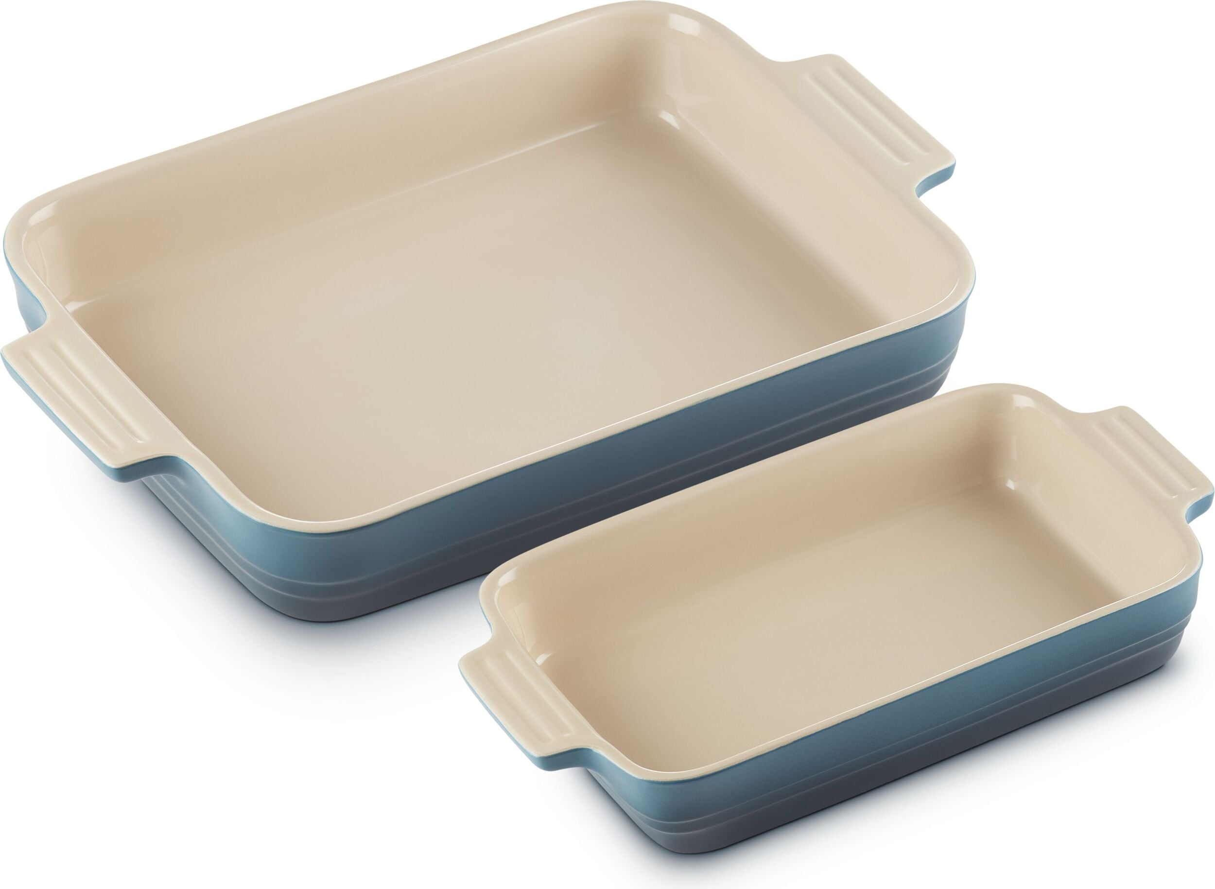 Formy do pieczenia Le Creuset prostokątne morskie 2 szt.