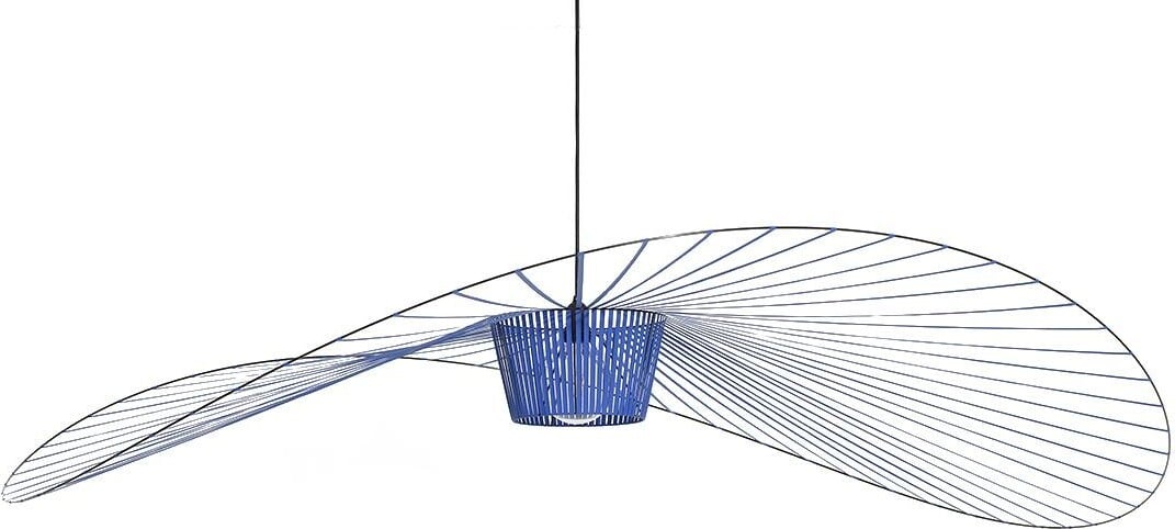 Lampa wisząca Vertigo 200 cm niebieska kabel 10m