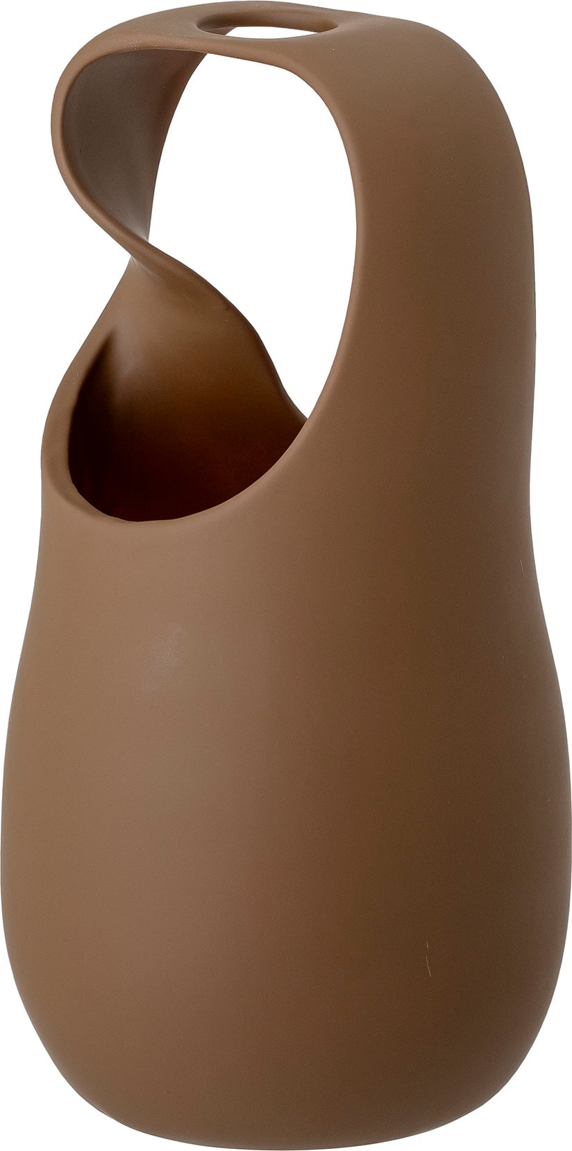 Wazon Nicita 28 cm brązowy
