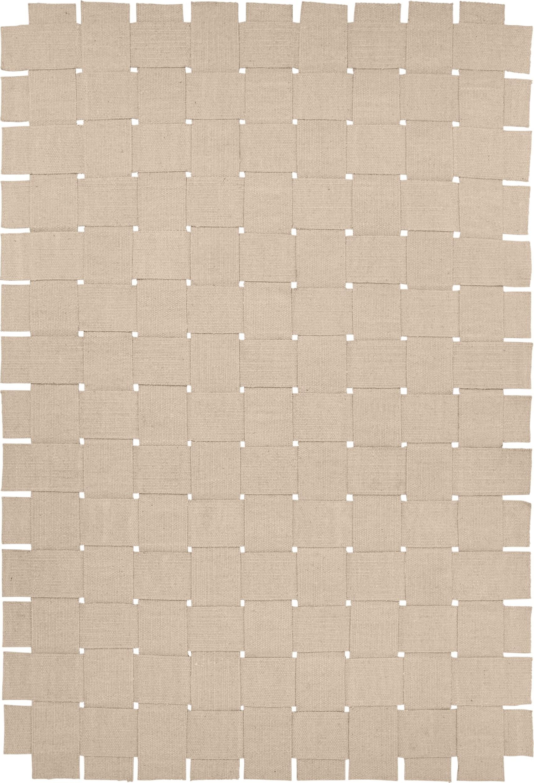 Dywan Foundation 135 x 200 cm beżowy