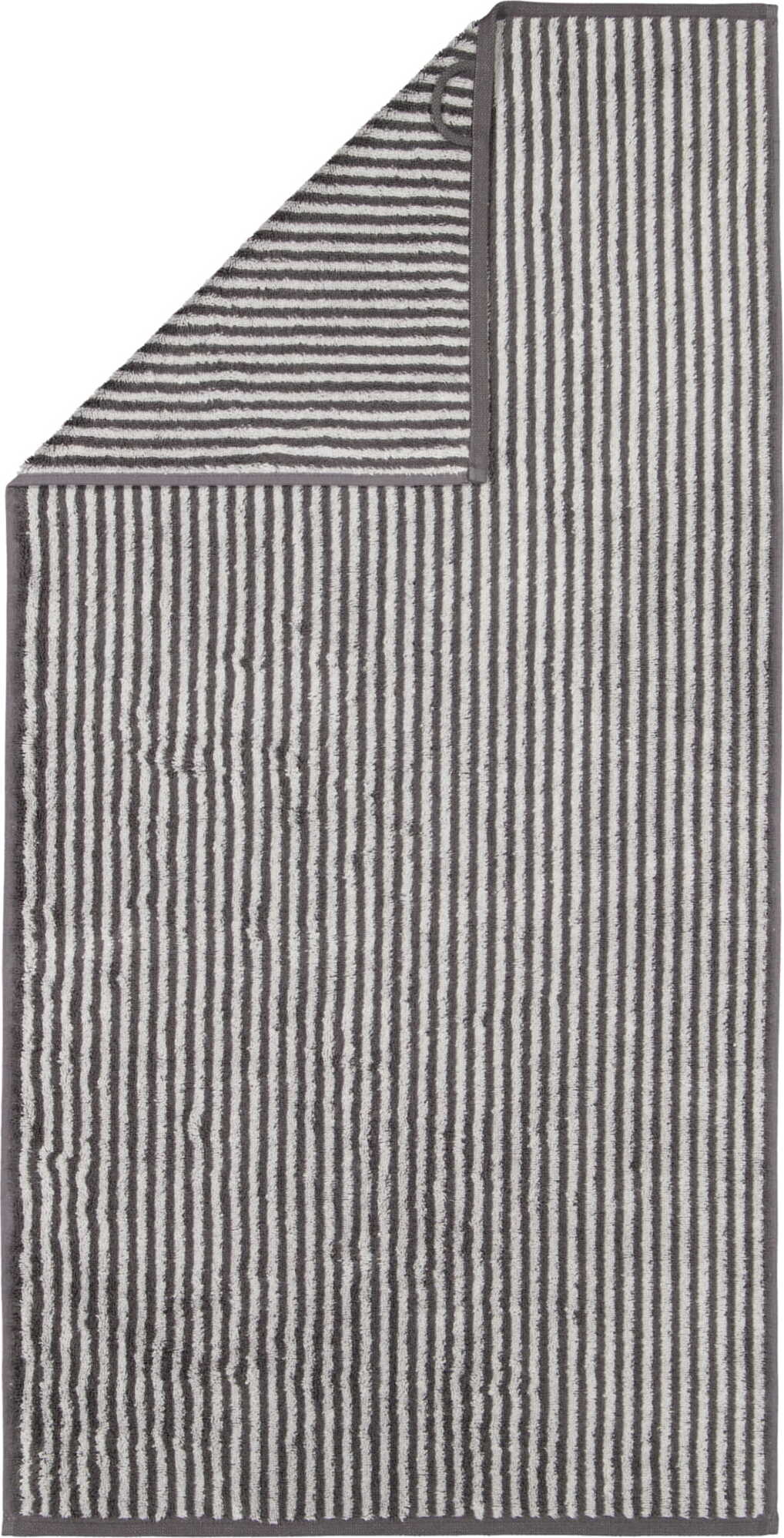 Ręcznik do rąk Two-Tone w paski 50 x 100 cm ciemnoszary