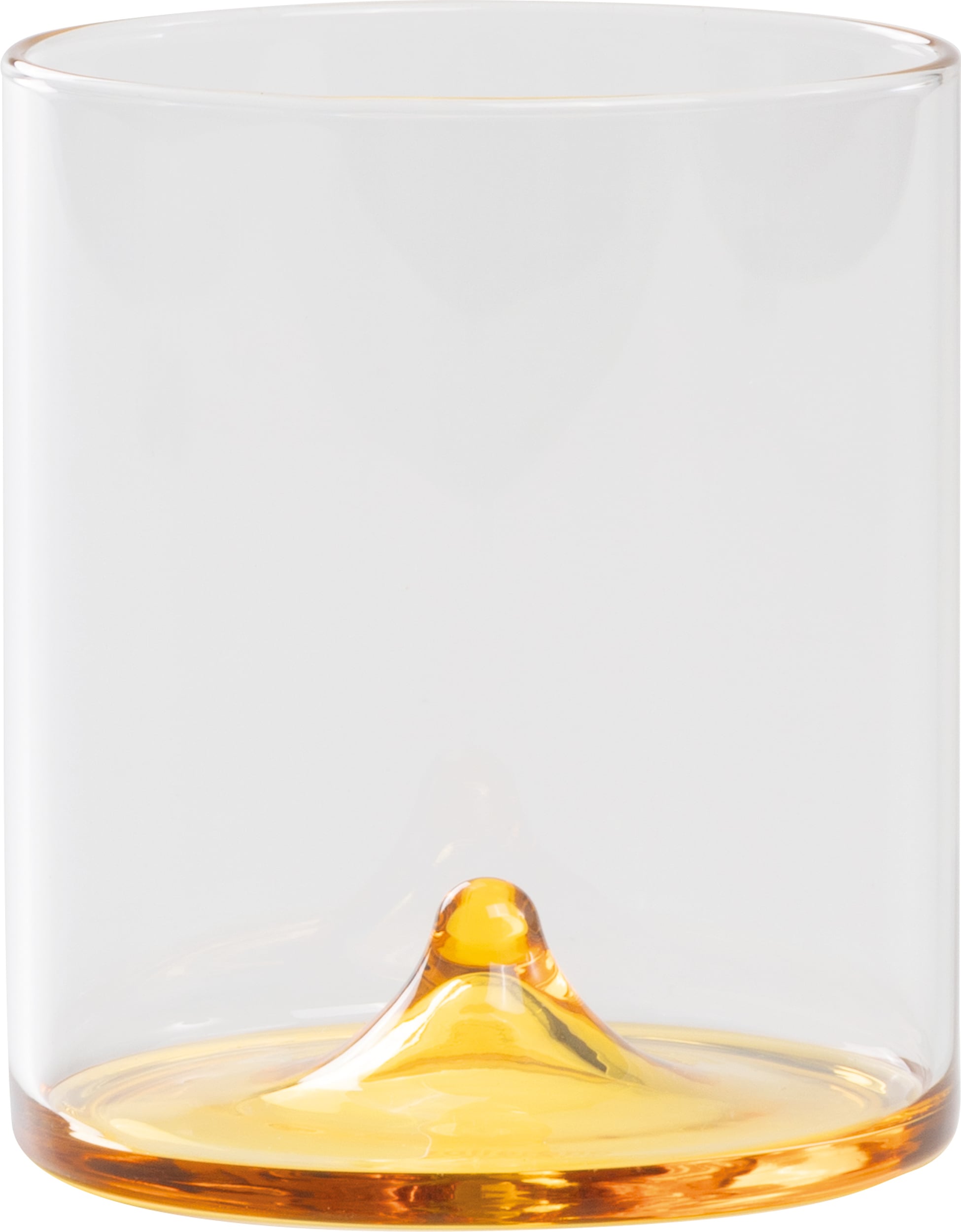 Szklanka Discobolo 345 ml żółta