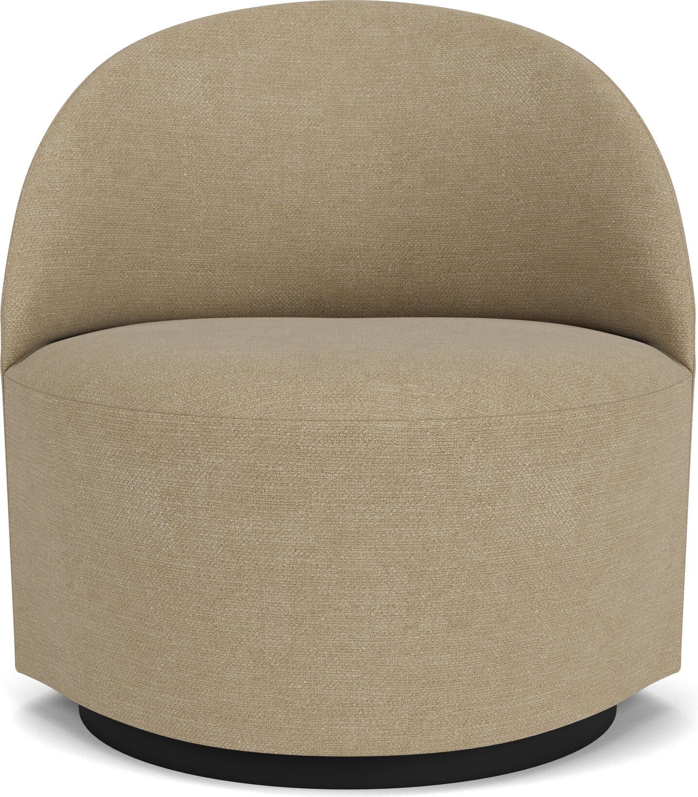 Fotel obrotowy Tearoom Swivel Bouclé 72 5 cm beżowy