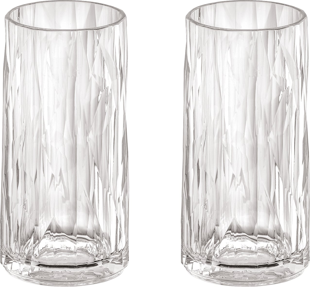 Szklanki z tworzywa Club No. 8 Tritan 300 ml przezroczyste 2 szt.