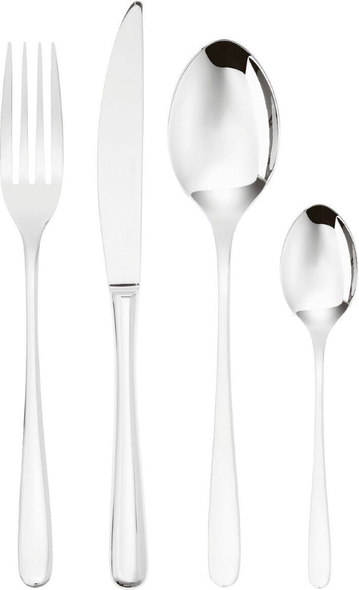 Komplet sztućców Taste stal polerowana 24 el.
