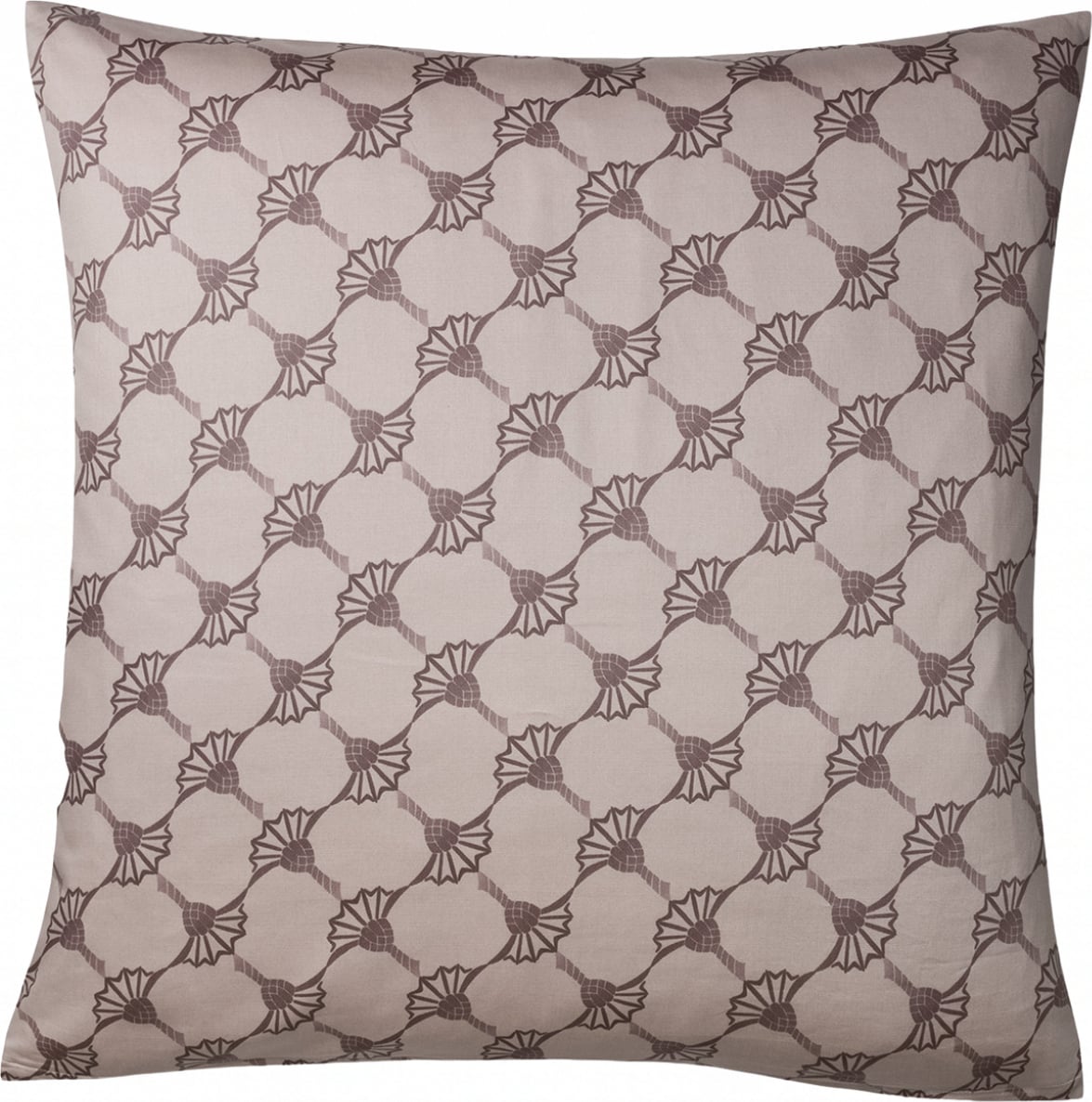 Poszewka na poduszkę Cornflower Double 80 x 80 cm taupe z bawełny satynowej
