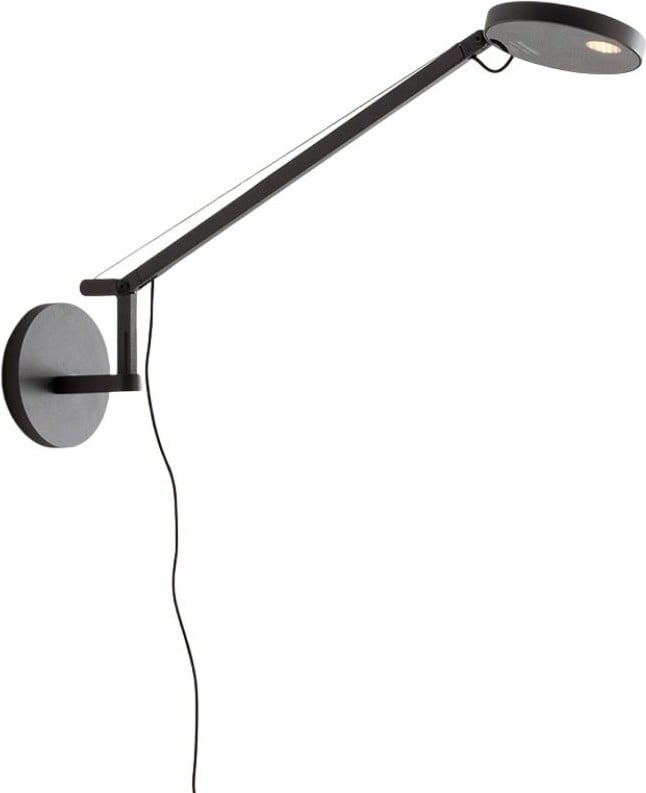 Lampa ścienna Demetra Micro LED 3000 K antracytowa