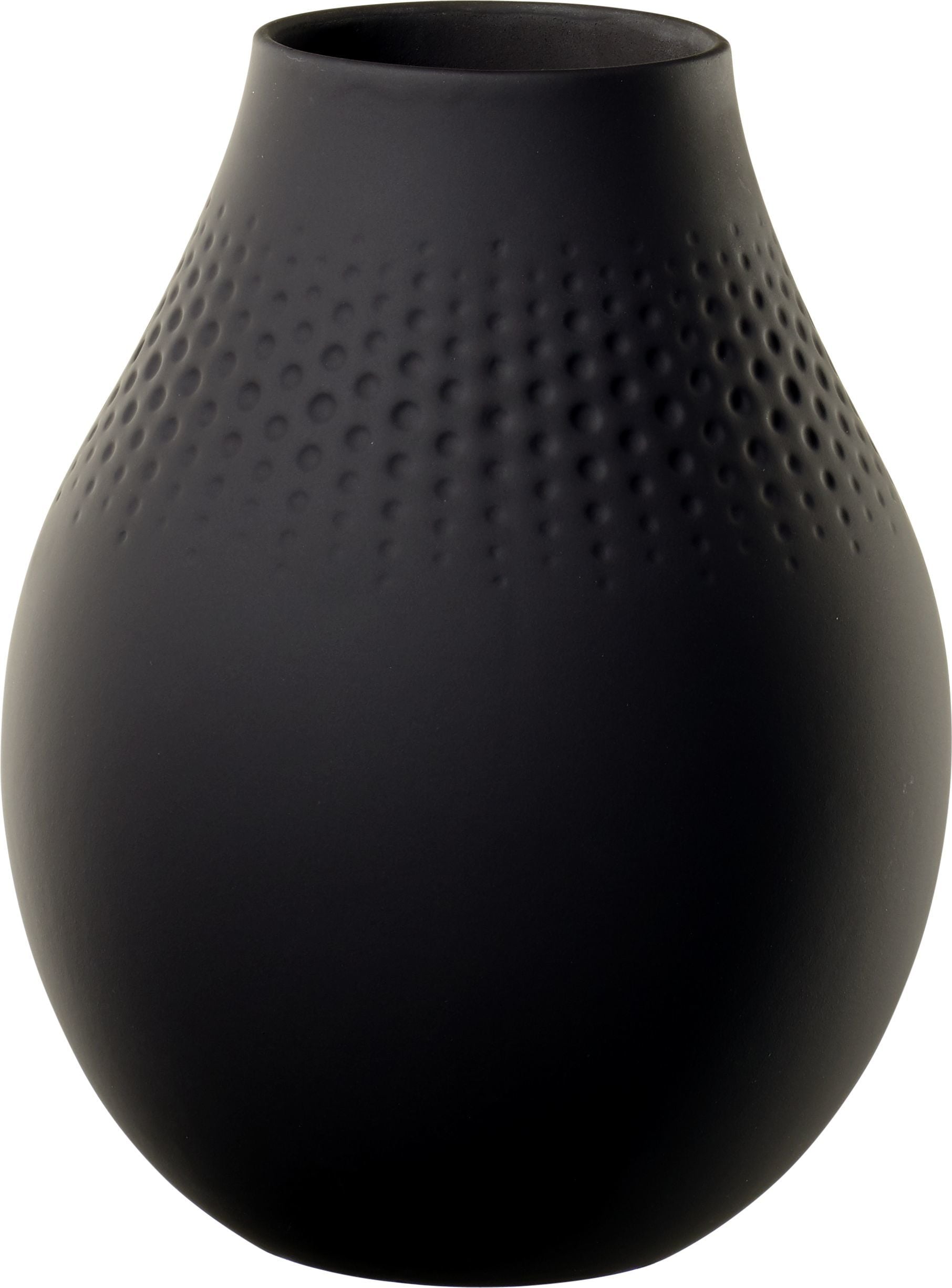 Wazon Perle Manufacture Collier Noir 20 cm