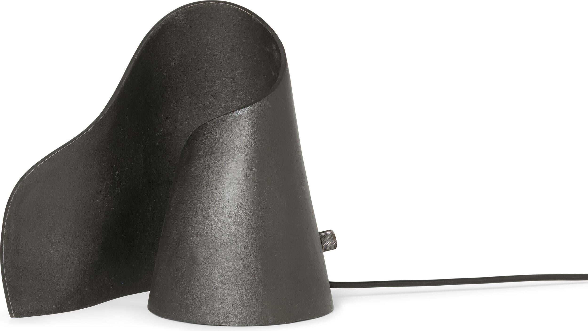 Lampa stołowa Oyster czarna