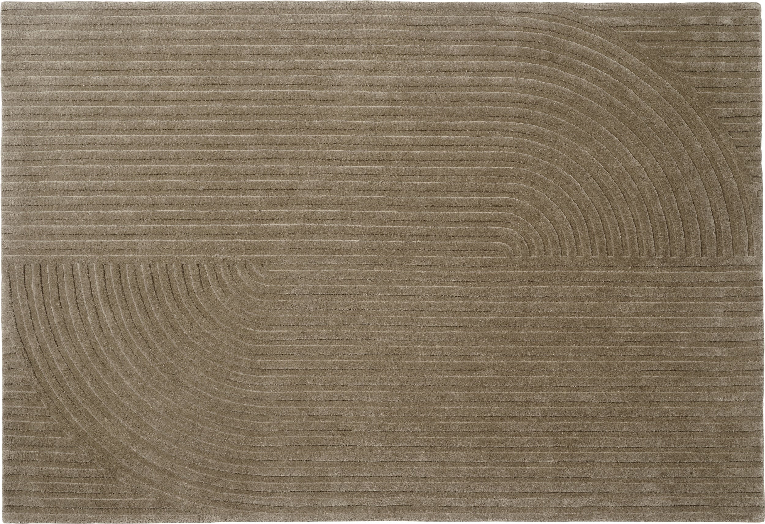 Dywan Relevo Quattro 170 x 240 cm szarobeżowy