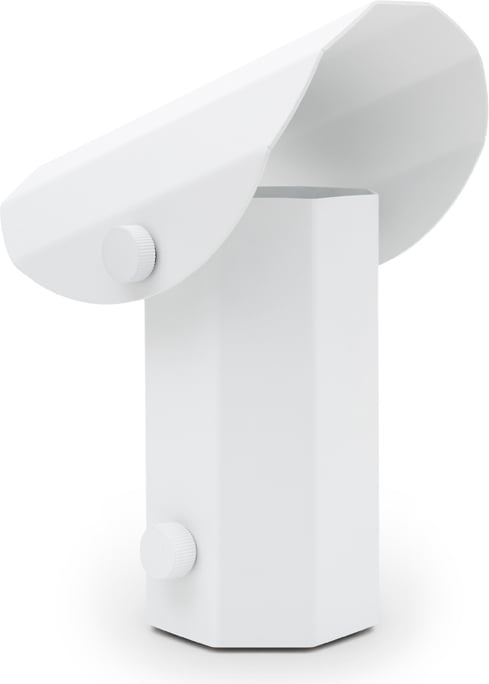 Lampa stołowa Apolin 18 cm biała