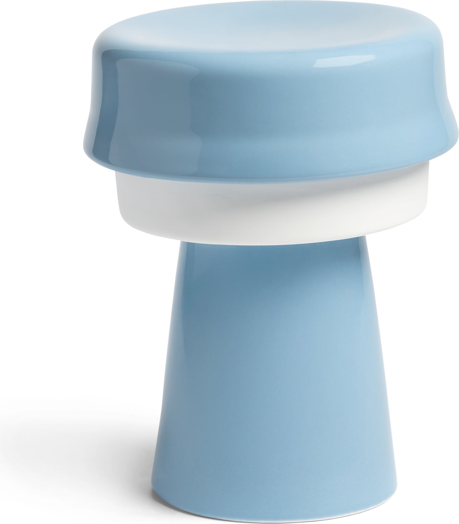 Lampa stołowa Hat niebieska