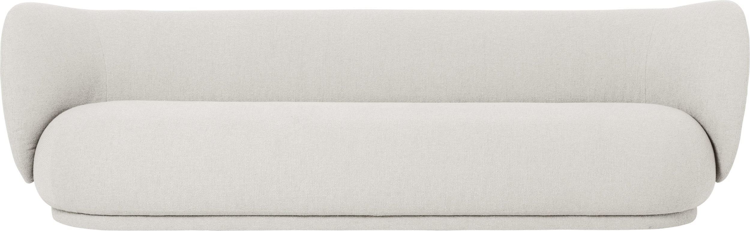 Sofa czteroosobowa Rico Bouclé kremowa