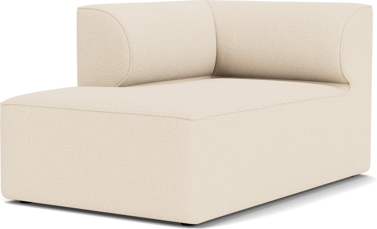 Szezlong lewostronny sofy modułowej Eave 86 x 129 cm kremowy